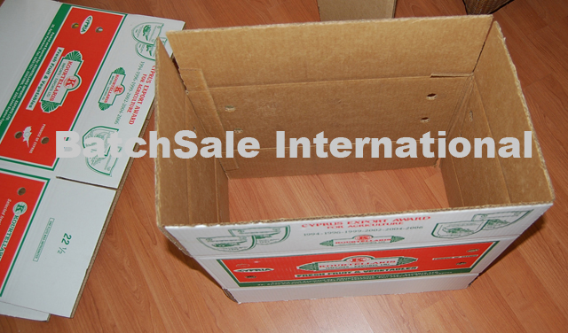 fruit box, fruit packing box, fruit packaging box, fruit shipping box, fruit carton, WAX on flute, packing box, paper box, carton box, paper packing box